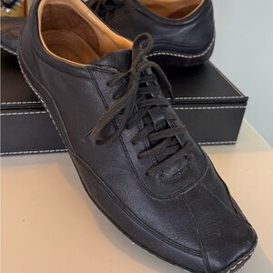 Cole Haan Black Leather Oxfords Lace Men’s SZ 10